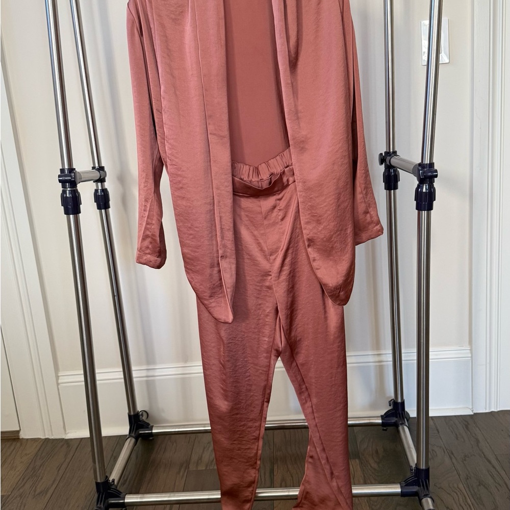 Women's Pink Pajama Set